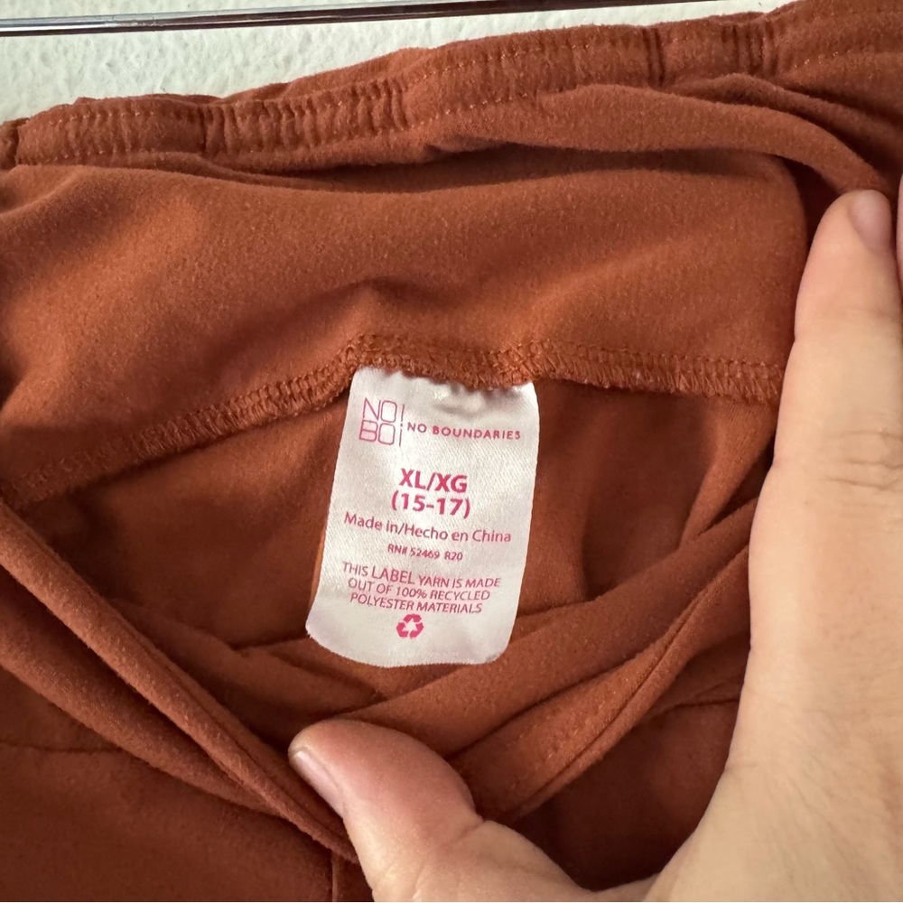 Boho Rust Buttery Soft Flare Leggings High Waisted Wide Leg XL Cozy Athleisure - Picture 6 of 14